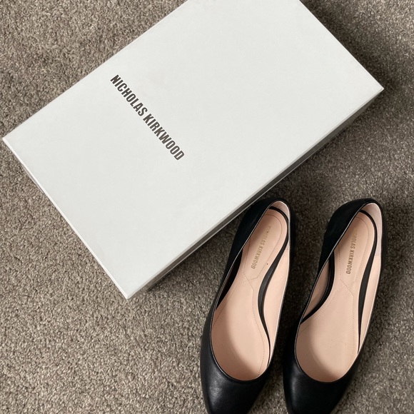 Nicholas Kirkwood Casati Pearl Flats - Picture 2 of 3